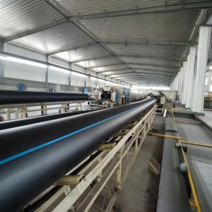 HDPE water supply pipe produce line
