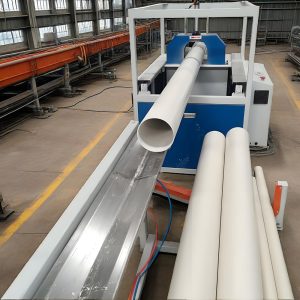 PVC pipe producing line