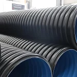 HDPE double-wall corrugated pipe
