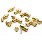 Industrial brass fittings
